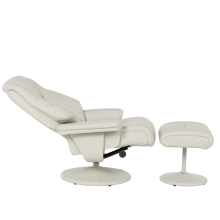 Кресло с табуретка ANA - светлосиво Кресло с табуретка ANA - светлосиво