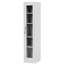 Метален шкаф Carmen CR-1001 GR - сив