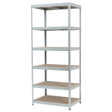 Метален стелаж STAR 213x90x60 см, до 250 кг на рафт - цинк