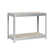 Метален стелаж MEGA 87x120x60 см, до 600 кг на рафт - цинк Метален стелаж MEGA 87x120x60 см, до 600 кг на рафт - цинк