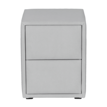 Нощно шкафче за спалня SIESTA - светлосив 21