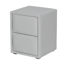 Нощно шкафче за спалня SIESTA - светлосив 21