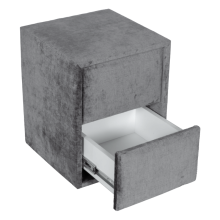 Нощно шкафче за спалня LINDA - сив 13