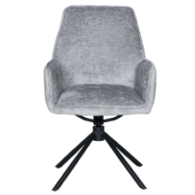 Трапезен стол PRATO - светлосив