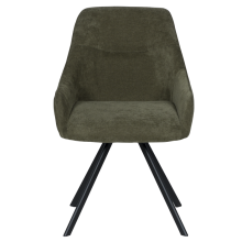 Трапезен стол MARSALA - маслено зелен