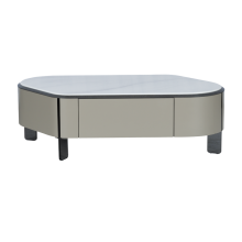 Холна маса PALMER - бял-капучино