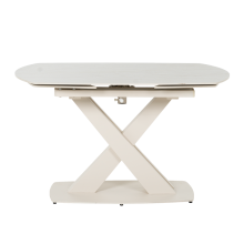 Разтегателна трапезна маса MATEO - крем Разтегателна трапезна маса MATEO - крем