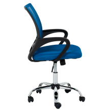 Работен офис стол Carmen 7050-1 LUX - син Работен офис стол Carmen 7050-1 LUX - син