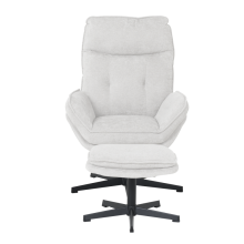 Кресло с табуретка ANDREA - шампанско