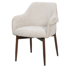 Трапезен стол BOLO - бежов 6 WAL