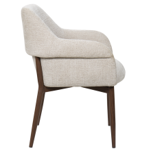 Трапезен стол BOLO - бежов 6 WAL