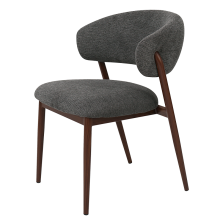 Трапезен стол OMA - сив 97 WAL Трапезен стол OMA - сив 97 WAL