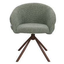 Трапезен стол NAMKA - светлозелен 7А WAL