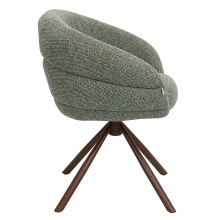 Трапезен стол NAMKA - светлозелен 7А WAL