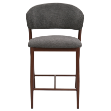 Бар стол PARCO - сив 97 WAL Бар стол PARCO - сив 97 WAL