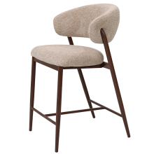 Бар стол PARCO - кафяв 14 WAL Бар стол PARCO - кафяв 14 WAL