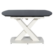 Разтегателна трапезна маса MATEO - черна