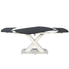 Разтегателна трапезна маса MATEO - черна