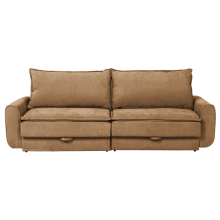 Разтегателен диван - тройка BALAMBA - охра Н37 Разтегателен диван - тройка BALAMBA - охра Н37