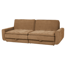 Разтегателен диван - тройка BALAMBA - охра Н37 Разтегателен диван - тройка BALAMBA - охра Н37