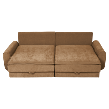 Разтегателен диван - тройка BALAMBA - охра Н37 Разтегателен диван - тройка BALAMBA - охра Н37