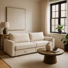 Разтегателен диван - тройка BALAMBA - охра Н37 Разтегателен диван - тройка BALAMBA - охра Н37