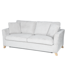 Разтегателен диван - тройка FIZI  - светлосив E05