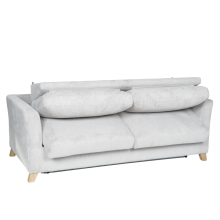 Разтегателен диван - тройка FIZI  - светлосив E05