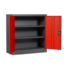 Метален шкаф Carmen CR-1239 E J SAND - червен-графит Метален шкаф Carmen CR-1239 E J SAND - червен-графит