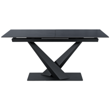 Разтегателна трапезна маса TINACO - черна
