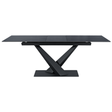 Разтегателна трапезна маса TINACO - черна