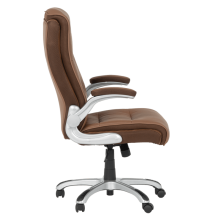 Президентски офис стол Carmen 6106 - кафяв Президентски офис стол Carmen 6106 - кафяв