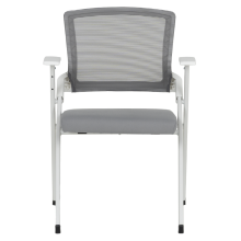 Посетителски стол Carmen 1702-1 - сив