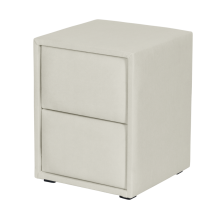 Нощно шкафче за спалня SIESTA - крем 01