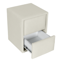 Нощно шкафче за спалня SIESTA - крем 01