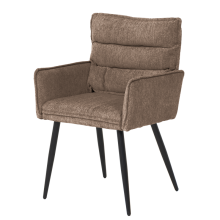 Трапезен стол с подлакътници IKSAN - кафяв R38 Трапезен стол с подлакътници IKSAN - кафяв R38