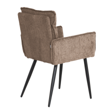 Трапезен стол с подлакътници IKSAN - кафяв R38 Трапезен стол с подлакътници IKSAN - кафяв R38