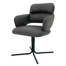 Трапезен стол RAKVERE - тъмносив 11