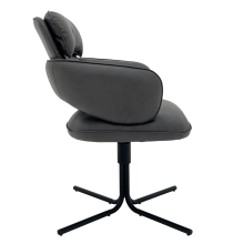 Трапезен стол RAKVERE - тъмносив 11