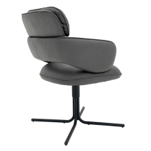 Трапезен стол RAKVERE - тъмносив 11