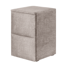 Нощно шкафче за спалня PUZZLE дясно - бежов 03 Нощно шкафче за спалня PUZZLE дясно - бежов 03