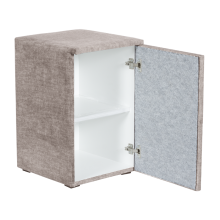 Нощно шкафче за спалня PUZZLE дясно - бежов 03 Нощно шкафче за спалня PUZZLE дясно - бежов 03