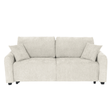 Разтегателен диван - тройка LOMELA - шампанско L08