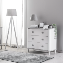 Скрин за дрехи с три чекмеджета ADEN