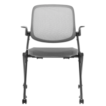 Посетителски стол AGNO - тъмносив