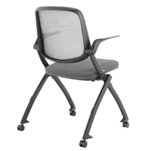 Посетителски стол AGNO - тъмносив