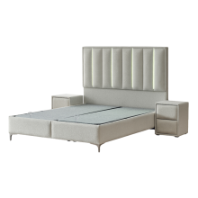 Тапицирана спалня с матрак MINI MOONLIGHT 160 х 200 - крем 01 Тапицирана спалня с матрак MINI MOONLIGHT 160 х 200 - крем 01