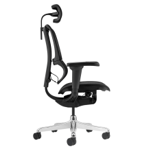 Ергономичен стол ERGOHUMAN IOO ULTRA - черна рамка - черен