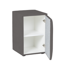 Нощно шкафче за спалня FLORIDA дясно - сив 29