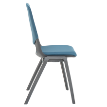 Посетителски стол LIMBER - син